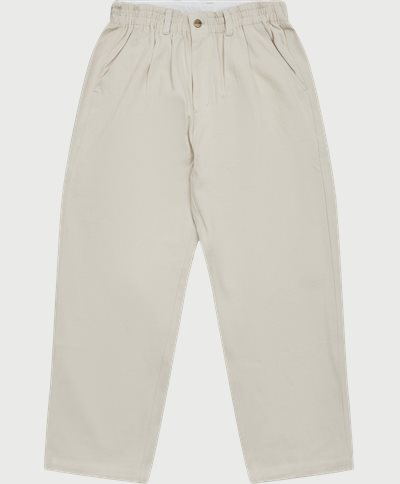 Butter Goods Trousers WIDE LEG PANT White